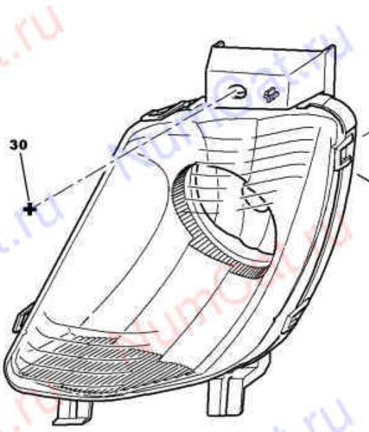 F Peugeot Citroen Faro Antiniebla Derecho