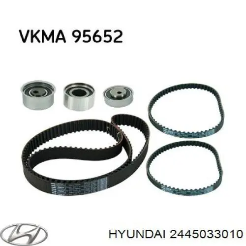 2445033010 Hyundai Kia rodillo cadena de distribución