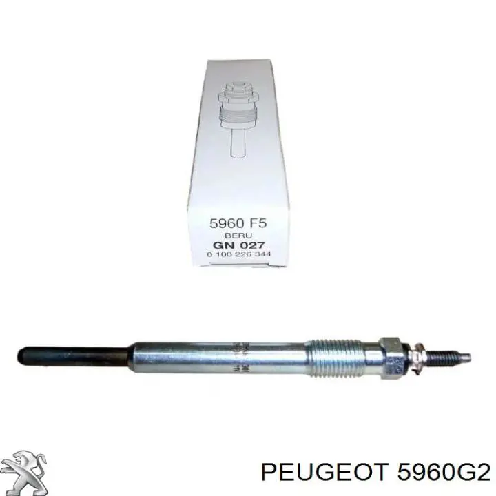 5960 G2 Peugeot Citroen bujía de precalentamiento