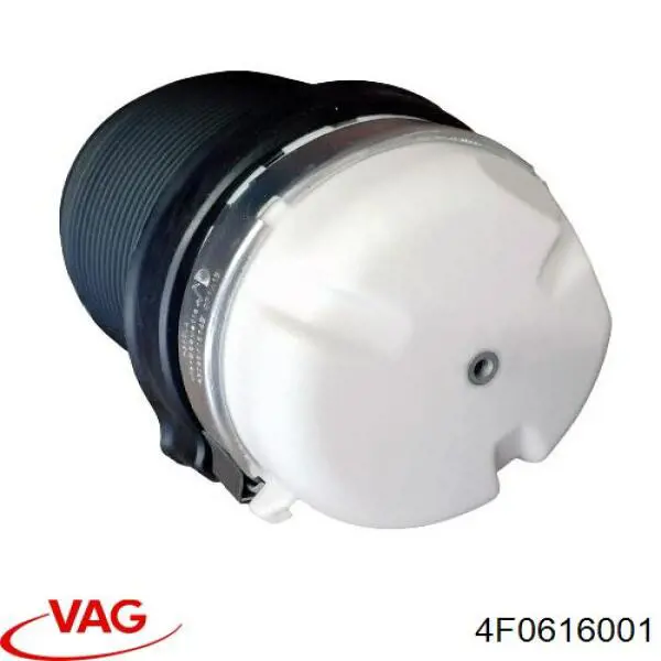 4F0616001 VAG muelle neumático suspensión eje trasero comprar barato