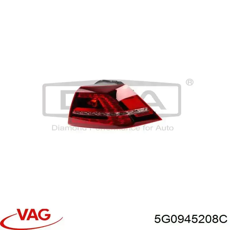 5G0945208C VAG Piloto Posterior Exterior Derecho Comprar Barato