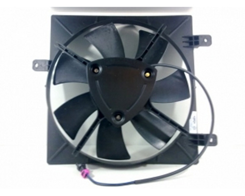 Difusor de radiador, aire acondicionado, completo con motor y rodete para Hyundai Galloper (JK)