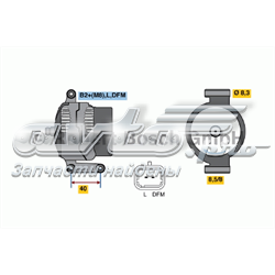 Generador Bosch 0124415041