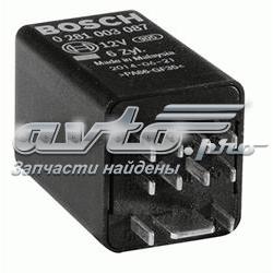 0281003087 Bosch Relé de bujías incandescentes