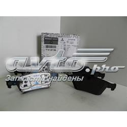 Pastillas de freno traseras 7701207996 Renault (RVI)
