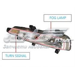 Luz antiniebla izquierda SsangYong Rexton W 