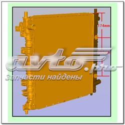 Radiador refrigeración del motor FP66A1421 FPS