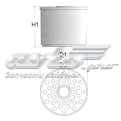 Filtro de gasoil Champion CFF100131
