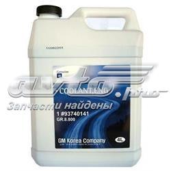 Líquido anticongelante General Motors GM COOLANT, ENG 4L (93740141)