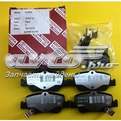 Pastillas traseras de freno Toyota 0446602290 precio, desde 19,39 EUR