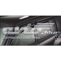 Juego de deflectores de aire de ventanillas, 4 piezas para Mitsubishi Pajero (V90)