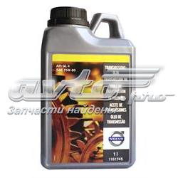 Volvo Transmission Oil 75W-80 GL-4 1 L Aceite transmisión (1161745)