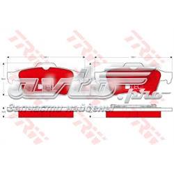 Comprar GDB1469DTE TRW Pastillas de freno traseras