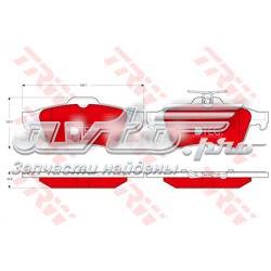 Comprar GDB1621DTE TRW Pastillas de freno traseras