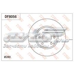 Comprar DF8056 TRW Freno de disco delantero