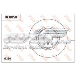 Disco de freno delantero TRW DF8050