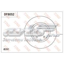 Disco de freno delantero TRW DF8052