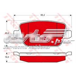 Pastillas traseras de freno TRW GDB1732DTE precio, desde 20,90 EUR