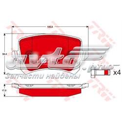 Pastillas traseras de freno TRW GDB1763DTE precio, desde 37,78 EUR