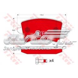Pastillas traseras de freno TRW GDB1765DTE precio, desde 31,03 EUR