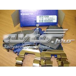 Pastillas de freno delanteras Hyundai/Kia 581012CA20