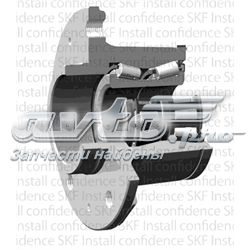 VKBA5397 SKF Rodamiento de rueda trasera
