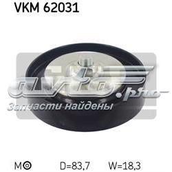 Rodillo, correa trapecial poli V VKM62031 SKF