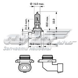 Comprar 9005WHVB1 Philips Bombilla halógena