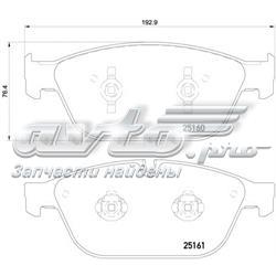 P85128 Brembo pastillas de freno delanteras