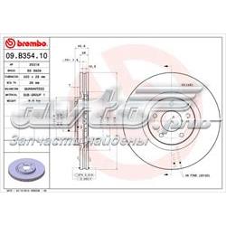 09B35410 Brembo Discos