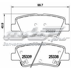 Comprar P30067 Brembo Pastillas de freno traseras