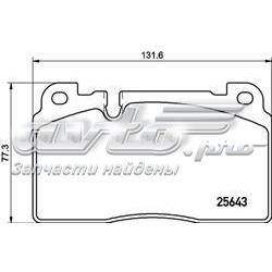 Pastillas de freno P85133 Brembo