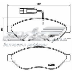 Comprar P23143 Brembo Pastillas delanteras de freno