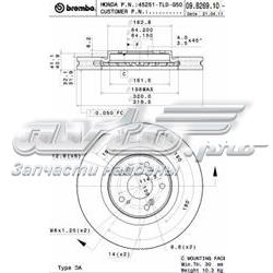 Frenos delanteros Brembo 09B26910 precio, desde 78,63 EUR