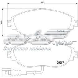 P85131 Brembo Pastillas delanteras
