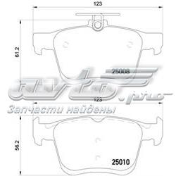 Pastillas de freno traseras P85125 Brembo
