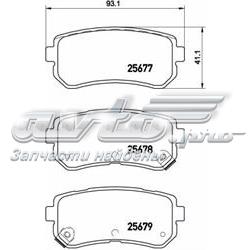 Pastillas traseras Brembo P30068