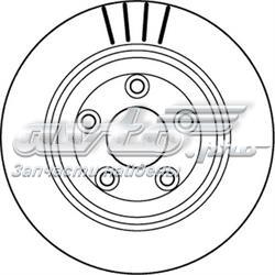 562146JC Jurid/Bendix disco de freno trasero