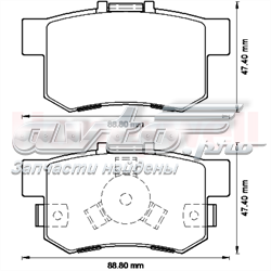 Pastillas traseras de freno Jurid/Bendix 572544J precio, desde 22,50 EUR