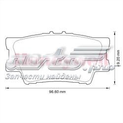 572595J Jurid/Bendix Pastillas freno traseras