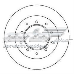 561353JC Jurid/Bendix disco de freno trasero