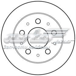 562753JC Jurid/Bendix disco de freno trasero