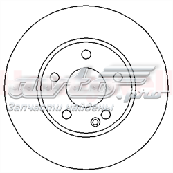 562309JC Jurid/Bendix freno de disco delantero