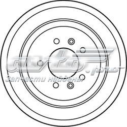 562127JC Jurid/Bendix disco de freno trasero