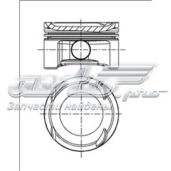 8743740000 Nural pistón completo para 1 cilindro, std