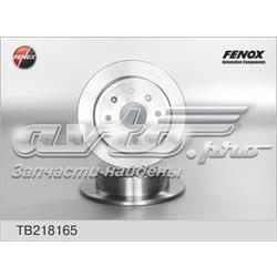 TB 218165 Fenox disco de freno trasero