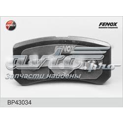 BP43034 Fenox pastillas de freno traseras