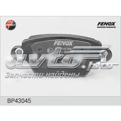 BP43045 Fenox pastillas de freno traseras