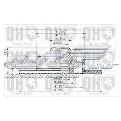 Comprar BDC3712 QUINTON HAZELL Disco de freno trasero