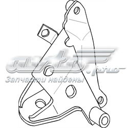 103 016 466 Hans Pries (Topran) soporte para taco de motor delantero